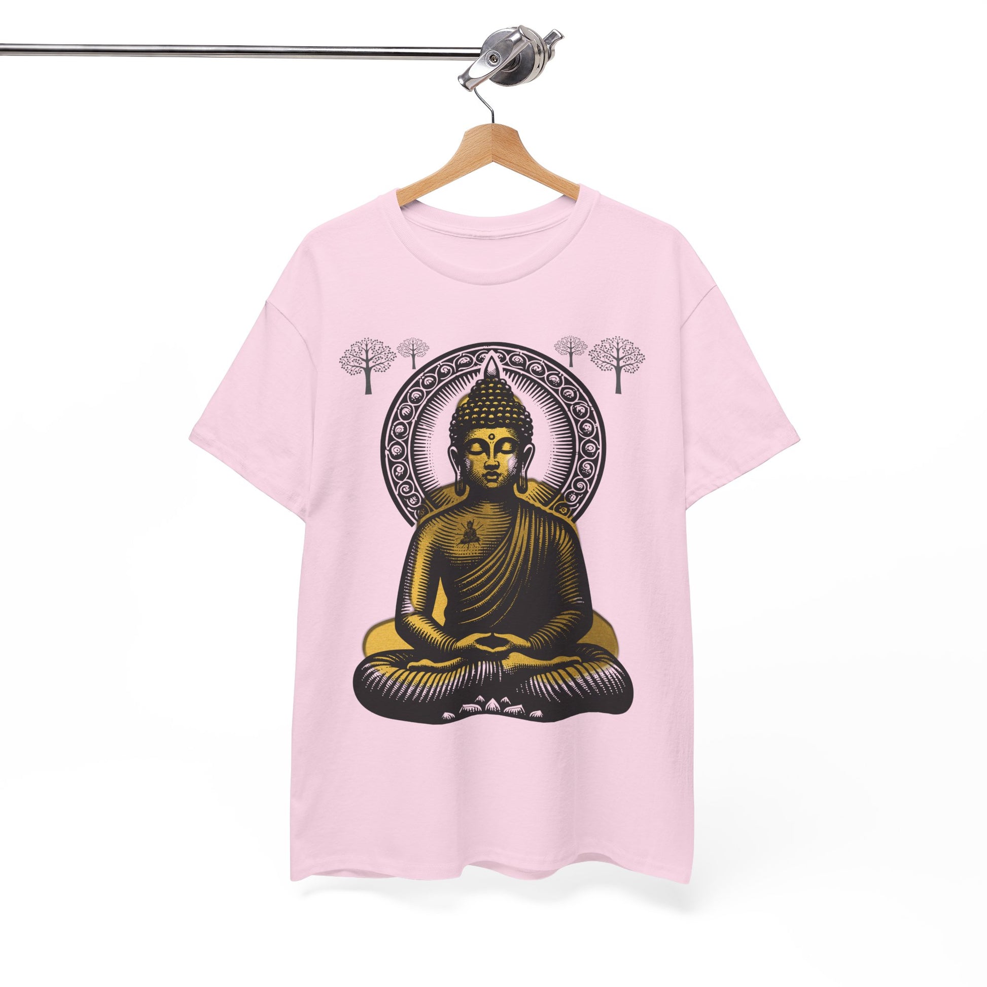 Peaceful Reality Design Heavy Cotton Tee Shirt