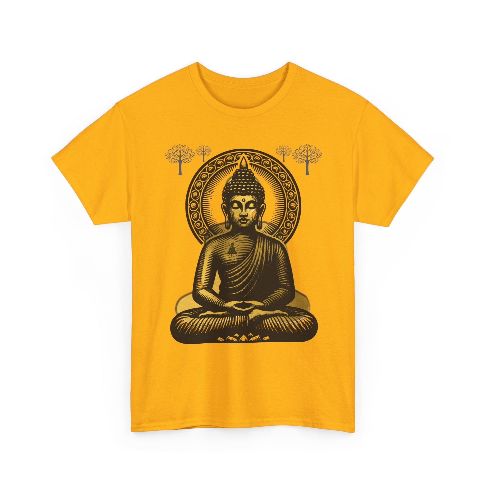 Peaceful Reality Design Heavy Cotton Tee Shirt