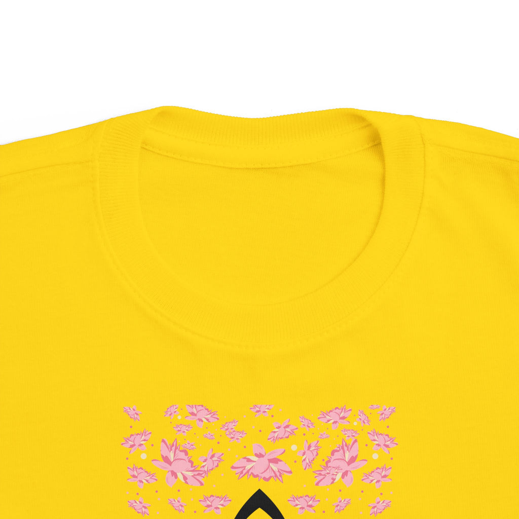 Toddler's Jersey Tee Shirt Lotus Yoga