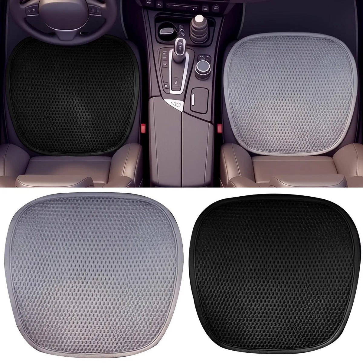 Vehicle Seat Cushion Breathable Mesh Cooling Support Car Seat Cushions For Driving More Comfortable Auto SUV RV Boat Truck Sedan Van Travel