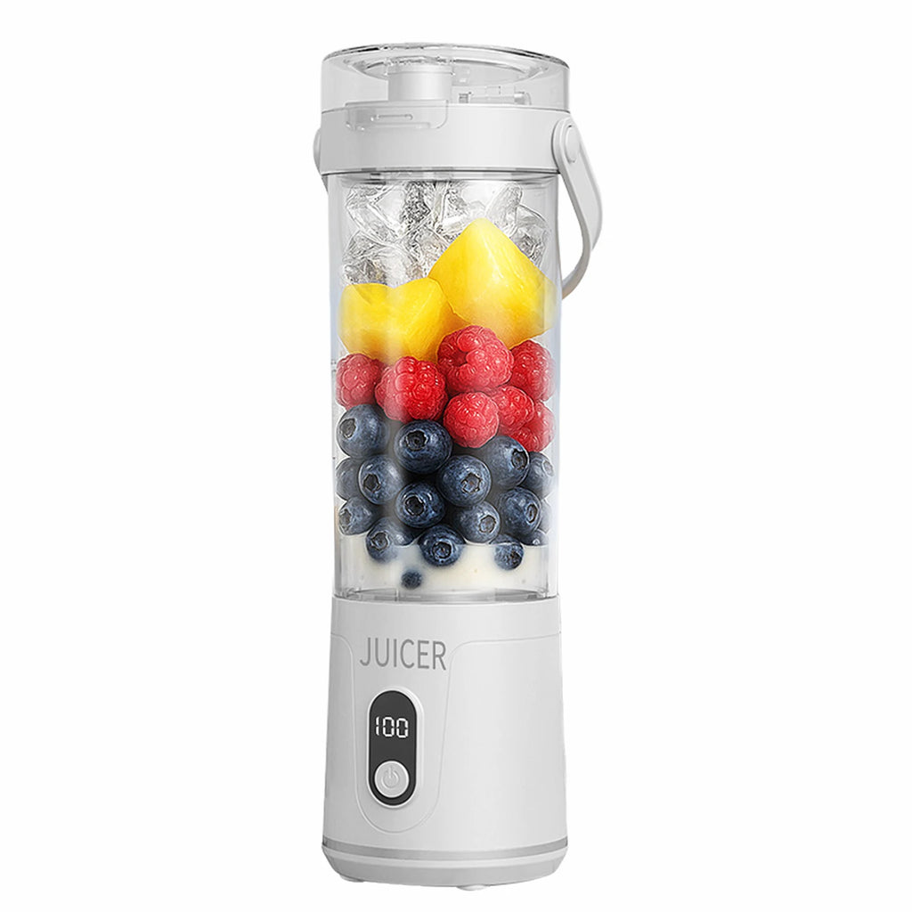 Portable Blender 600ML Electric Juicer Fruit Mixers USB Rechargeable Smoothie Mini Blender Personal Juicer