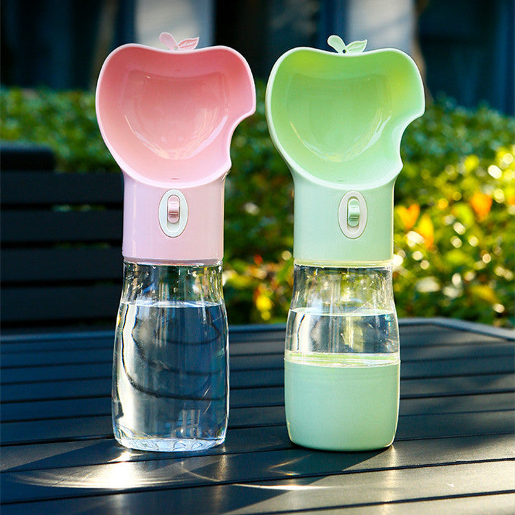 Pet Large-capacity Outing Water Bottle With Wrist Strap Walking The Dog To Drink
