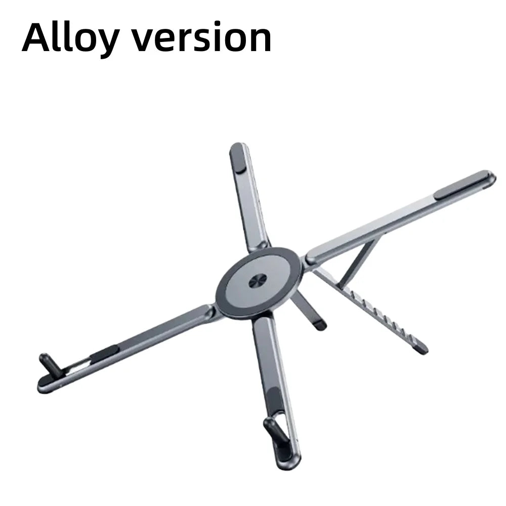 3 in 1 Foldable Magnetic Phone Holder Selfie Stick, Tripod Stand for iPhone, Samsung, iPad, Tablet, or Laptop on Desktop Portable Use