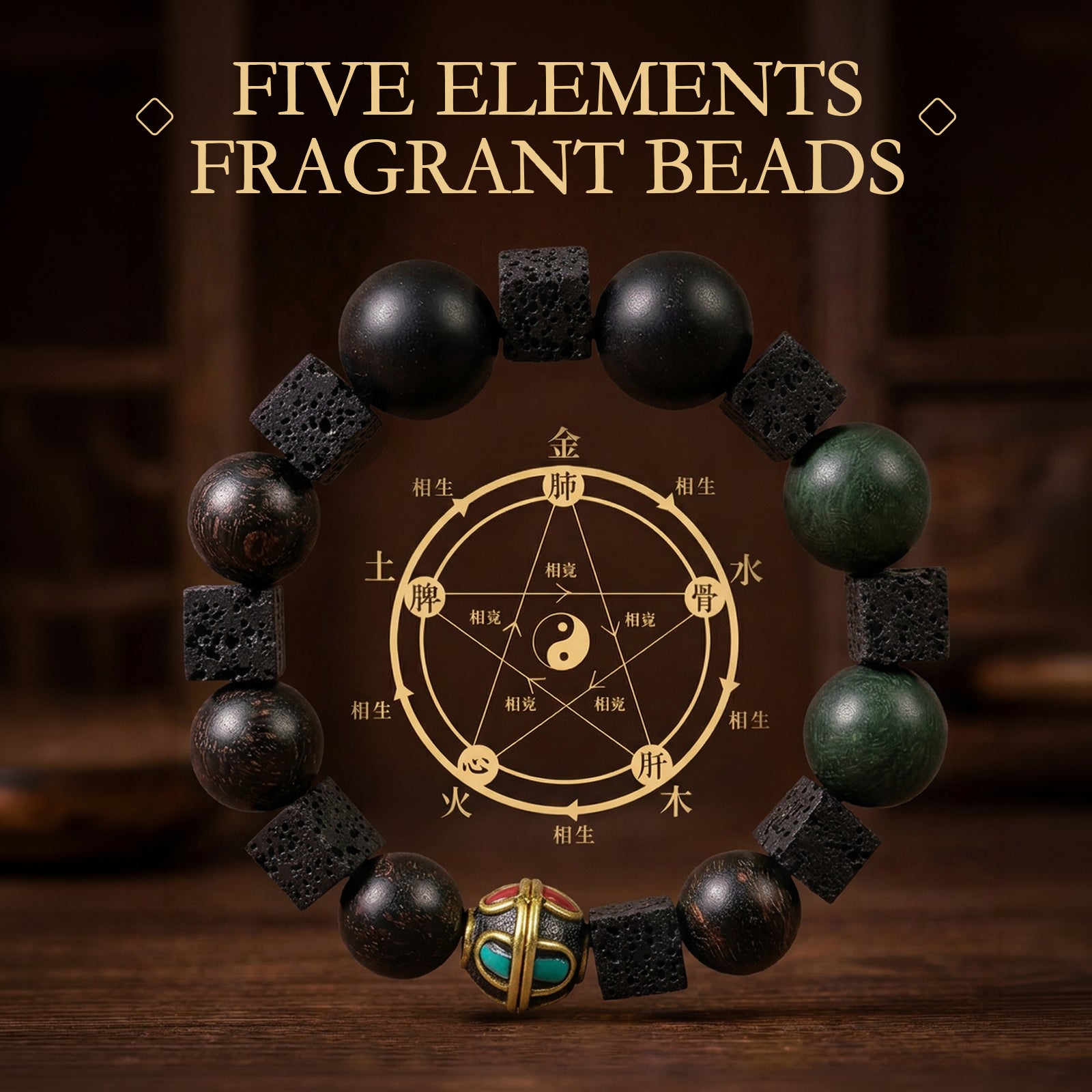 Herbal Bracelet Enhance Inner Calm Awareness