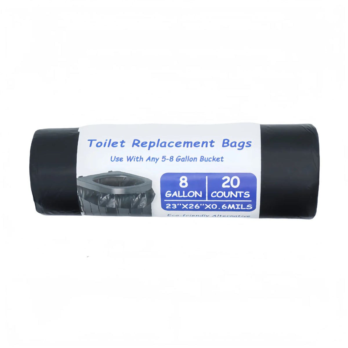 Biodegradable Toilet Bag Disposable Plastic Waste Bags for Car / Semi Truck