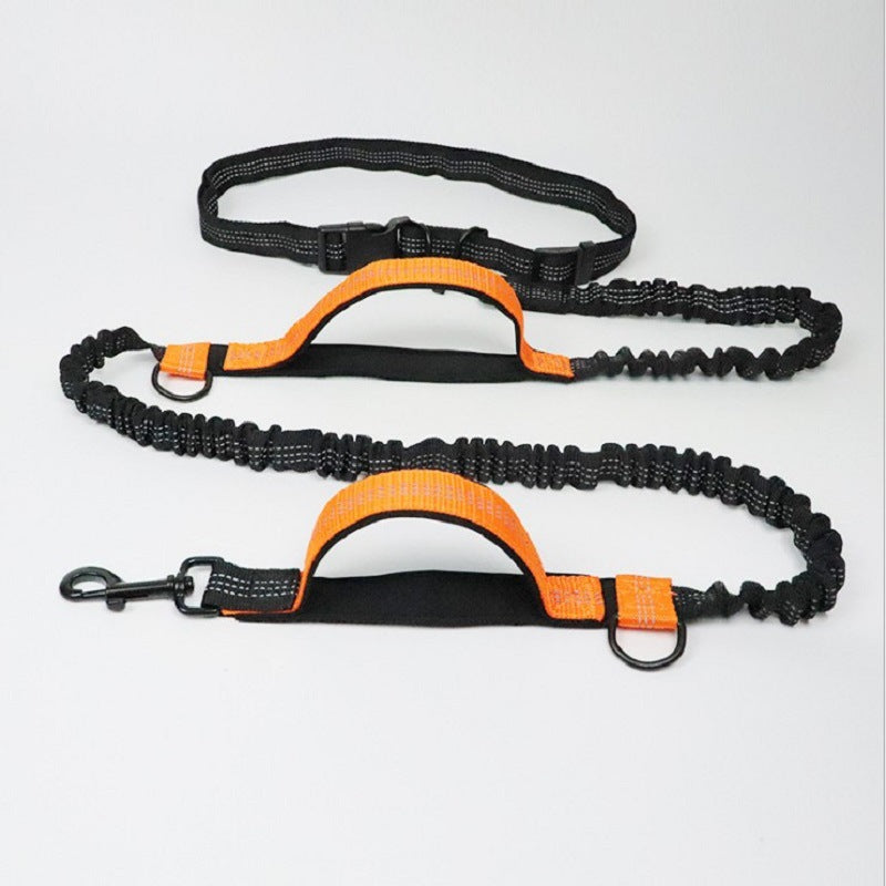 Jog with Fur Buddy Pet Traction Rope Multifunctional Secure Around Leg
