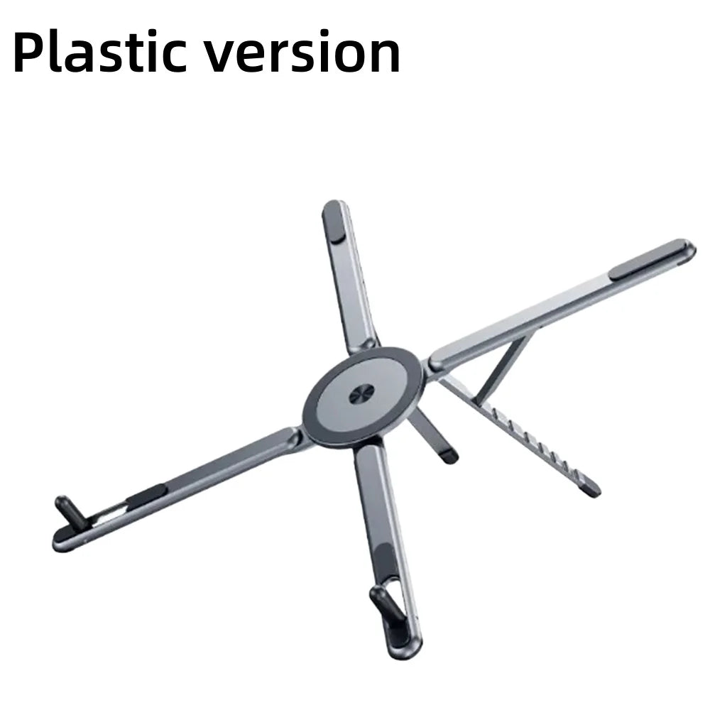 3 in 1 Foldable Magnetic Phone Holder Selfie Stick, Tripod Stand for iPhone, Samsung, iPad, Tablet, or Laptop on Desktop Portable Use