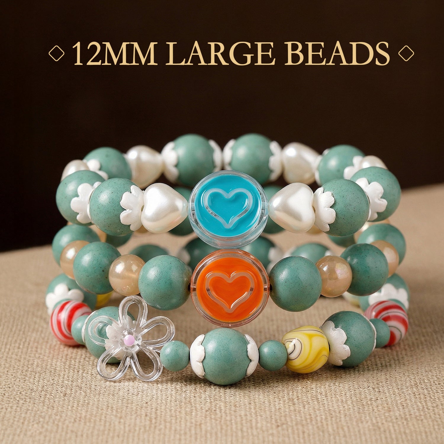 Elegant Herbal Bracelet Jewelry Boost Calmness