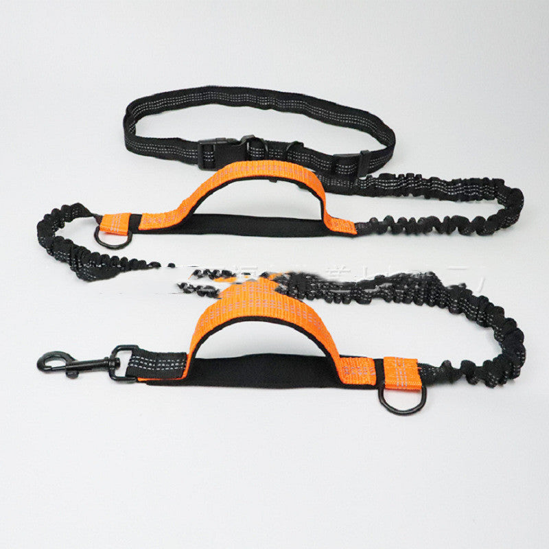 Jog with Fur Buddy Pet Traction Rope Multifunctional Secure Around Leg
