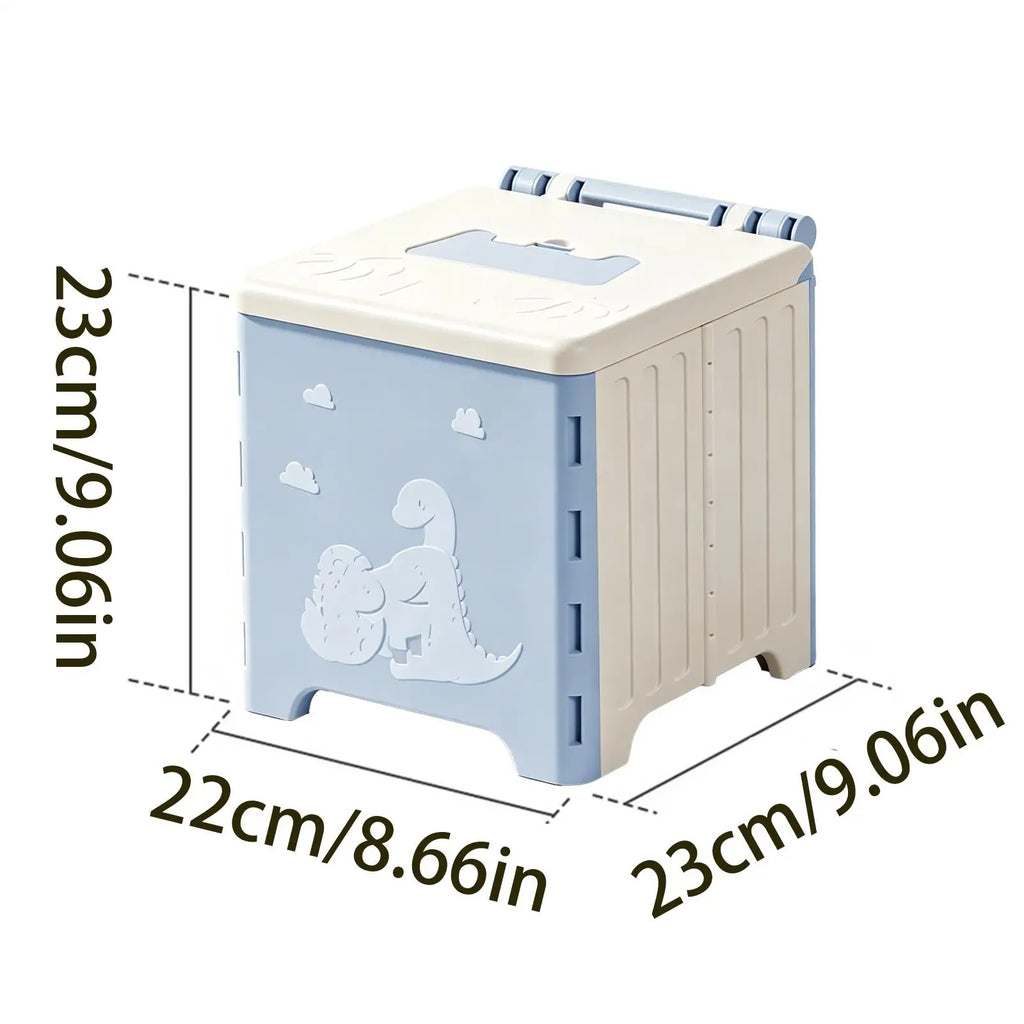 Foldable Outdoor Camping Toilet Compact Travel Potty Seat Anti Slip Design With Waste Bags For Road Trip Vehicle Outdoor Use