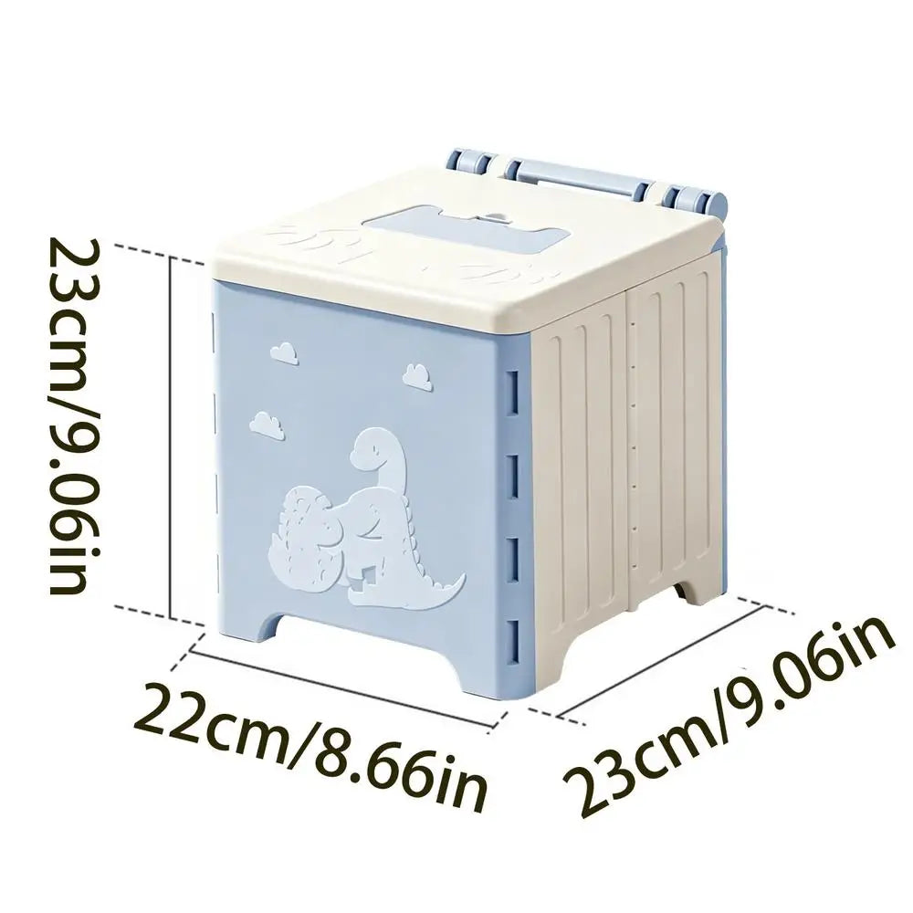 Foldable Outdoor Camping Toilet Compact Travel Potty Seat Anti Slip Design With Waste Bags For Road Trip Vehicle Outdoor Use