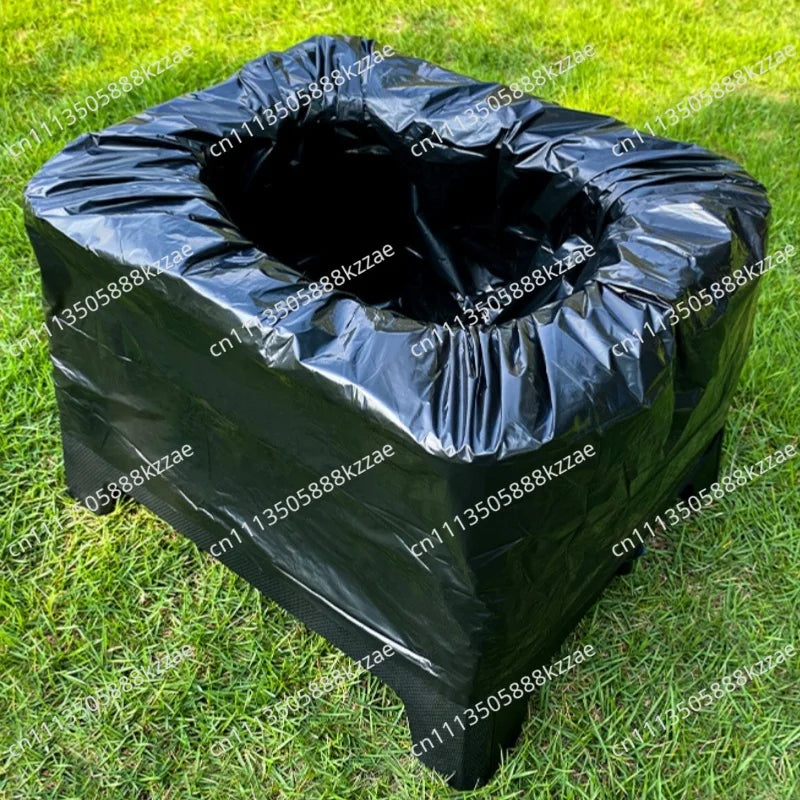 1PC Multi-Functional Outdoor Stool Toilet Vehicle-Mounted Emergency Camping Toilet Seat Portable Foldable Travel Mobile Toilet