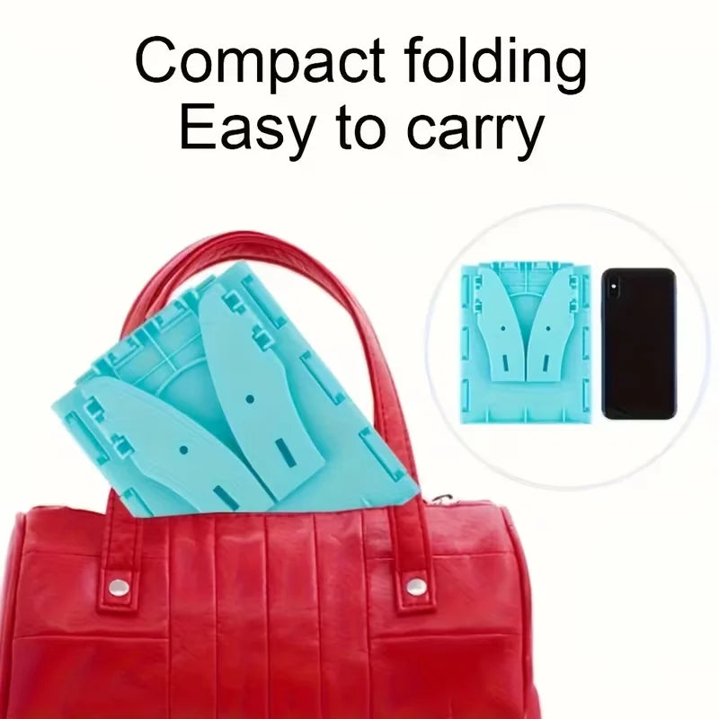 Foldable Emergency Toilet Suite Includes A Garbage Bag A Storage Bag For Outdoor Camping And Business Travel Auto Accessories