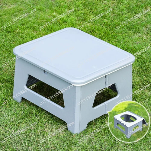 1PC Multi-Functional Outdoor Stool Toilet Vehicle-Mounted Emergency Camping Toilet Seat Portable Foldable Travel Mobile Toilet