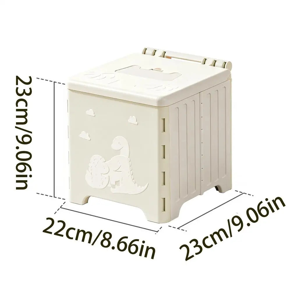 Foldable Outdoor Camping Toilet Compact Travel Potty Seat Anti Slip Design With Waste Bags For Road Trip Vehicle Outdoor Use